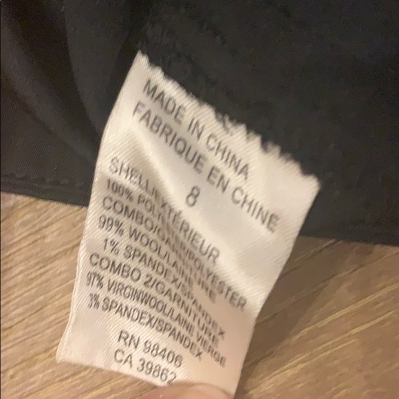 Theory gray and black dress with pockets - Picture 10 of 10